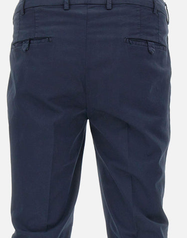 Pantaloni "DVR33" in cotone e seta DVR33R022 TC394 DEVORE 