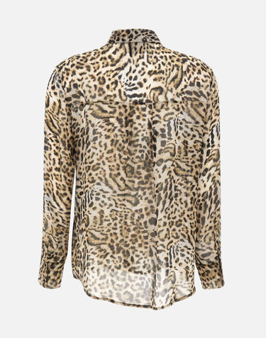 Camicia animalier RI1CF004 1065 KAOS 