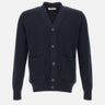 Cardigan in lana e cashmere CB3MLT WC7P891 FILIPPO DE LAURENTIIS 