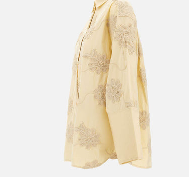 Camicia oversize con ricamo floreale 115558 1366 ROTATE BIRGER CHRISTENSEN 