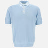 Polo in crepe di cotone PL1MC CR14P800 FILIPPO DE LAURENTIIS 