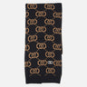 Sciarpa in monogram jacquard 2F5004M0300 09N37 LIU-JO 
