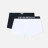 Set due pezzi boxer in cotone stretch EM000252 AF18881MB088 EMPORIO ARMANI 