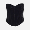 "Velvet Bustier Top" 115256 100 ROTATE BIRGER CHRISTENSEN 