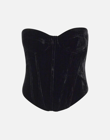 "Velvet Bustier Top" 115256 100 ROTATE BIRGER CHRISTENSEN 