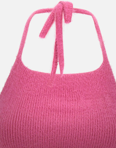 "Fluffy halter top" JW6002 FUXIA ADIDAS 
