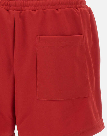 Shorts da ginnastica retrò con logo SH061710326RE33 RUBY SPORTY & RICH 