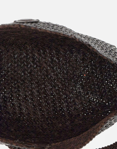 Borsa a tracolla "Santa Marta" 8703 DKBROWN DRAGON DIFFUSION 