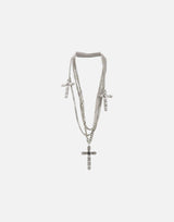 Collana multicatena con croci 4W237B N0993 BLUMARINE 