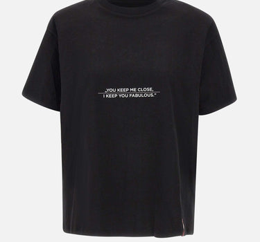 T-shirt "Pola" A0037NER52A NERO TWENTYFOURHAITCH 