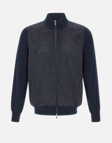 Giacca in cotone e alcantara 57139 18044598 GRAN SASSO 