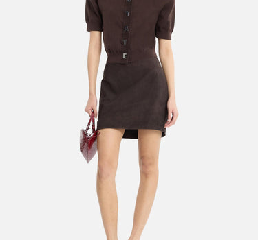 Cardigan in maglia a maniche corte 116186 1667 ROTATE BIRGER CHRISTENSEN 