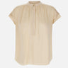 Blusa in seta con arricciature V181713198 154CRM VINCE. 