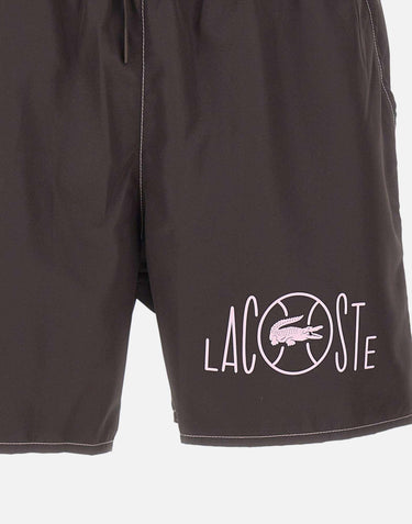 Costume midi con logo stampato MH1887 3LA LACOSTE 