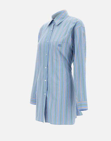 Camicia in popeline di cotone WRIA0056 99TR576S9880 ETRO 