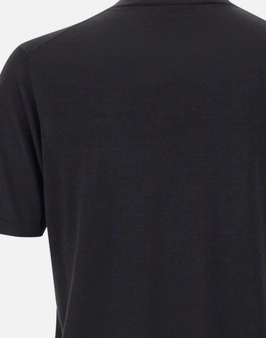 Maglia a maniche corte in misto seta e cotone 300421 013 KANGRA 