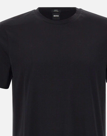 T-shirt slim fit in cotone mercerizzato 50468395 001 BOSS 