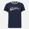 T-shirt in cotone con stampa GMP02761 P00262483134 GOLDEN GOOSE 