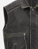 Gilet over in pelle 26EF0W076VA0045 P001 RABANNE 