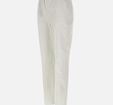 Pantaloni "David" in gabardina di cotone 2516131022600 001 MAX MARA STUDIO 