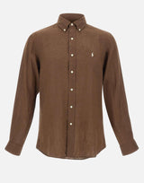 Camicia in lino 710966294 514 POLO RALPH LAUREN 