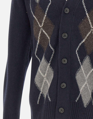 Cardigan in lana A056F002 U681 PAOLO PECORA 