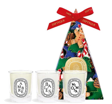Pochette Sorpresa con 3 Mini Candele Edizione per le Feste 3x35gr 0DIP3CCOFXM24MINI 3X35G DIPTYQUE 