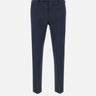 Pantaloni "Dieci" in satin di cotone stretch COASX0Z00FWD SD590370 PT TORINO 