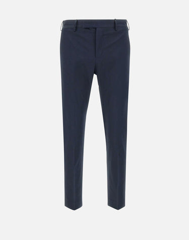 Pantaloni "Dieci" in satin di cotone stretch COASX0Z00FWD SD590370 PT TORINO 