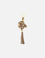 Portachiavi con Ariete e nappa PCARIETE06 BRONZELIGHTGOLD GIANNI CHIARINI 