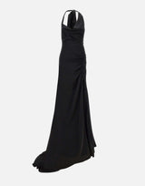 Abito "Etoile" in crepe di viscosa 6003 NERO LES FILLES D'EVA 