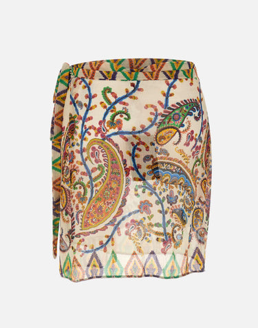 Pareo con motivo paisley floreale WRPA0032 AKF30X0800 ETRO 