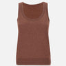 Top smanicato in maglia SP5NT001 6022 KAOS 