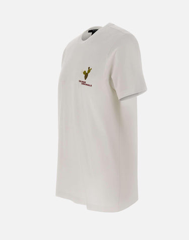 T-shirt con stampa cactus 7550 6SH01 COLMAR ORIGINALS 