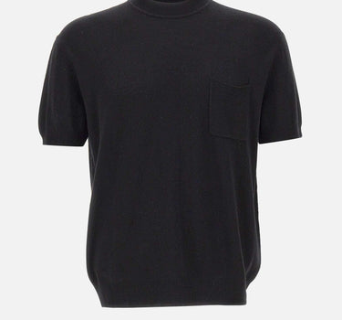 Maglia in seta a maniche corte A023F600 9000 PAOLO PECORA 