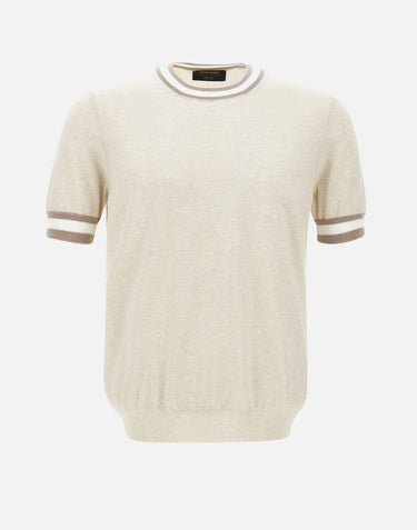 T-shirt  in maglia di cotone 57135 20671006 GRAN SASSO 