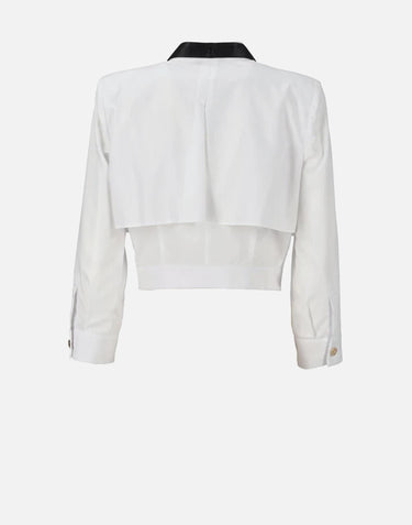 Camicia  in popeline di cotone CA10251E2 221 ELISABETTA FRANCHI 