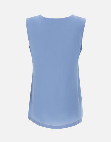 Top in crêpe di seta 191530 516 KANGRA 