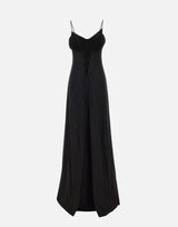 Abito "Amelie" in crepe di viscosa 6028 NERO LES FILLES D'EVA 