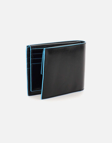 Portafoglio "Blue Square" in pelle PU1392B2R N PIQUADRO 