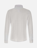Camicia in jersey piquet 340035 001 KANGRA 