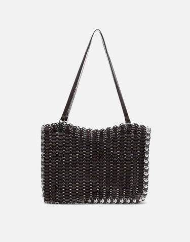 "Sac1969 tote flip bag in leather" 25ASS0544CLF257 M232 RABANNE 