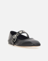 Ballerine "Uma Eyelet" RKLS08FL159 BLACK AEYDE 