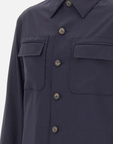 Giacca overshirt in lyocell 9C36SH653E SG97901 PAL ZILERI 