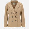 Blazer in cotone SABI KHAKI TRUE AVENUE 