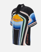 "Graphic mountain shirt" MPF25SH003 06 CASABLANCA 