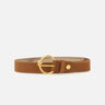Cintura in pelle CNK00337 CMCOGNAC GIANNI CHIARINI 