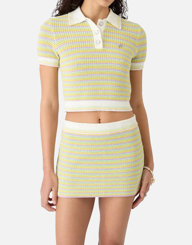 Polo "Bourgeois" a righe WSS26KW1292 01 CASABLANCA 