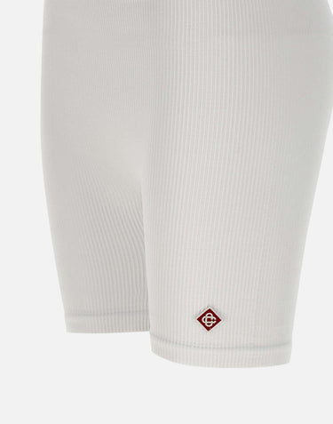 " Seamless Women Sports shorts" WPS25ACT025 01 CASABLANCA 