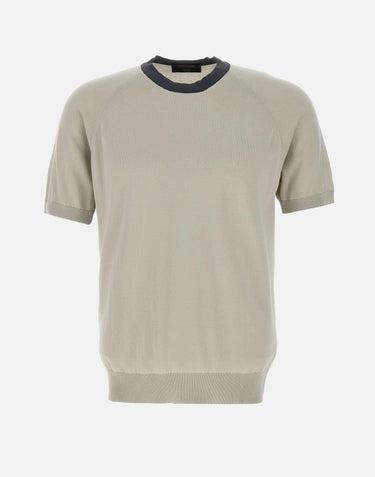 T-shirt in cotone organico 57181 18045050 GRAN SASSO 